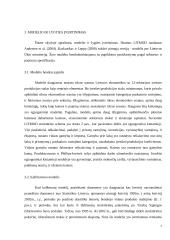 Makro-ekonometrinis modelis LITMOD Lietuva 7 puslapis