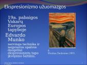 Ekspresionizmo bruožai Jurgio Savickio novelėje „Vagis“ skaidrės 7 puslapis