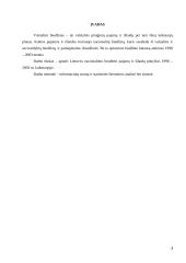 Lietuvos nacionalinio biudžeto analizė 1998 – 2003 metais 3 puslapis