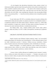 Lietuvos partinė sistema 6 puslapis