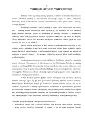Partinė sistema Lietuvoje 4 puslapis