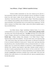 Jonas Biliūnas. „Ubagas“. Bibliniai atspindžiai kūrinyje