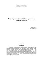 Faktoringo istorija, apibrėžimas, operacijos ir eksportas, paskirtis
