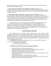 Lietuvos turizmo plėtra 13 puslapis