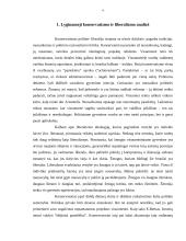 Lyginamoji konservatizmo ir liberalizmo analizė. Santykis tarp individo ir valstybės 4 puslapis