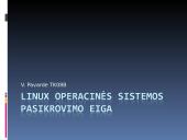 Linux operacinės sistemos (OS) pasikrovimo eiga