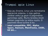 Linux operacinės sistemos (OS) pasikrovimo eiga 3 puslapis