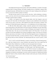 Lithuanian commercial banks: Ūkio Bank and SEB Bank 4 puslapis