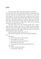 Logistikos organizacijos struktūra: vertinimo aspektai 3 puslapis