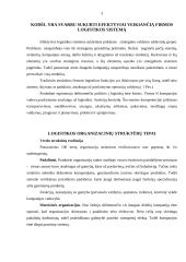 Logistikos tyrimai įmonėse 3 puslapis