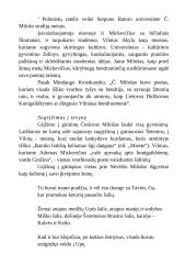 Išsamus Česlovo Milošo konspektas 9 puslapis