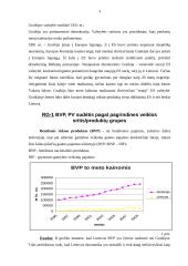 Makroekonominių rodiklių analizė: Lietuva ir Graikija 3 puslapis