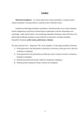 Marketingo komplekso analizė: UAB "Fazer kepykla" 3 puslapis