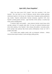 Marketingo komplekso analizė: UAB "Fazer kepykla" 4 puslapis