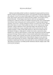 Kaip menas veikia tikrovę?