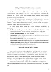 Marketingo komplekso vertinimas:  antikorozinių dažų gamyba AB "Alytaus chemija" 5 puslapis