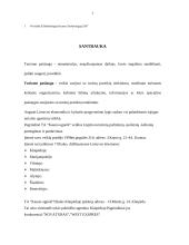 Marketingo planas: turizmo agentūra "Kauno ugnelė" 3 puslapis