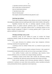 Marketingo tyrimų reikšmė sprendimo priėmimo procesui 10 puslapis