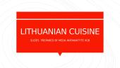 Lithuanian cuisine (with photos)