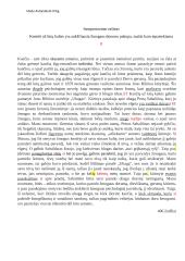 Kentėti už kitų kaltes yra aukščiausia žmogaus dorumo pakopa