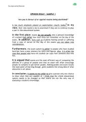 For & Against Essays 5 puslapis