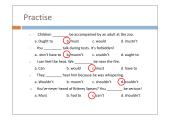 Modal verbs: structure & use 17 puslapis