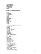 Sentence starters and useful vocabulary  11 puslapis