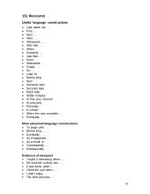 Sentence starters and useful vocabulary  18 puslapis