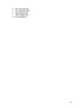 Sentence starters and useful vocabulary  19 puslapis