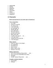 Sentence starters and useful vocabulary  3 puslapis