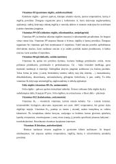 Apie vitaminus: teorija 2 puslapis