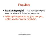 Samprotavimo rašinio įžangos kūrimas (pristatymas) 15 puslapis