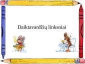 Daiktavardžių linksniai 2 puslapis