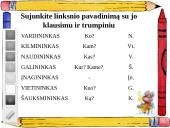 Daiktavardžių linksniai 14 puslapis
