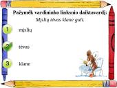 Daiktavardžių linksniai 15 puslapis