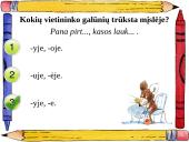 Daiktavardžių linksniai 17 puslapis