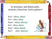 Daiktavardžių linksniai 3 puslapis
