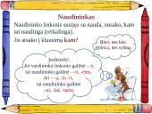 Daiktavardžių linksniai 7 puslapis