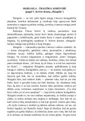 Skirgaila - tragiška asmenybė