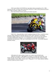Motociklų vairo mechanizmas ir išmetimo sistema 4 puslapis
