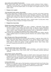 Kūrinių santraukos ir pagrindinės temos 2 puslapis