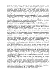 B. Sruoga "Dievų miškas" konspektas 8 puslapis