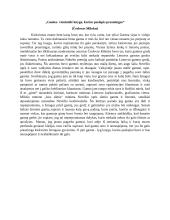 ,,Gamta - vienintelė knyga, kurios puslapis prasmingas“ rašinys