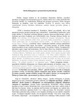 Darbo džiaugsmas ir prasmė lietuvių literatūroje