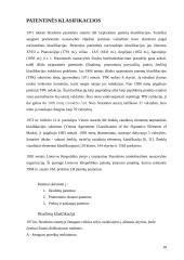 Nesąžininga konkurencija, jos draudimas ir patentinės klasifikacijos 18 puslapis
