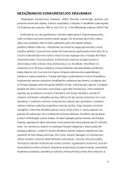 Nesąžininga konkurencija, jos draudimas ir patentinės klasifikacijos 8 puslapis