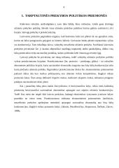 Netarifinės tarptautinės prekybos politikos priemonės. Jų taikymą pateisinantys argumentai 4 puslapis