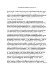 Postmodernizmo ženklai lietuvių literatūroje