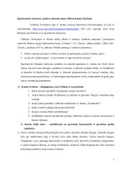 Egzistencinės vienatvės, maišto ir absurdo temos F. Kafkos Metamorfozėje, A. Kamiu kūryboje 5 puslapis