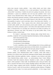 Kūrybos tema Vinco Mykolaičio-Putino romane „Altorių šešėly“ ir poezijoje 2 puslapis